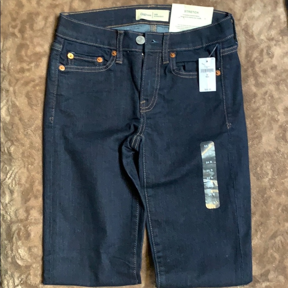GAP Women’s Stretch blue jeans, never worn, 24 R